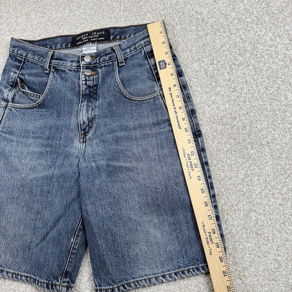 Vintage Men's Guess Jeans Mid Wash Denim Shorts 29 - Picture 4 of 6